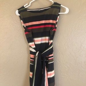 Ann Taylor Colorful Stripped Sundress